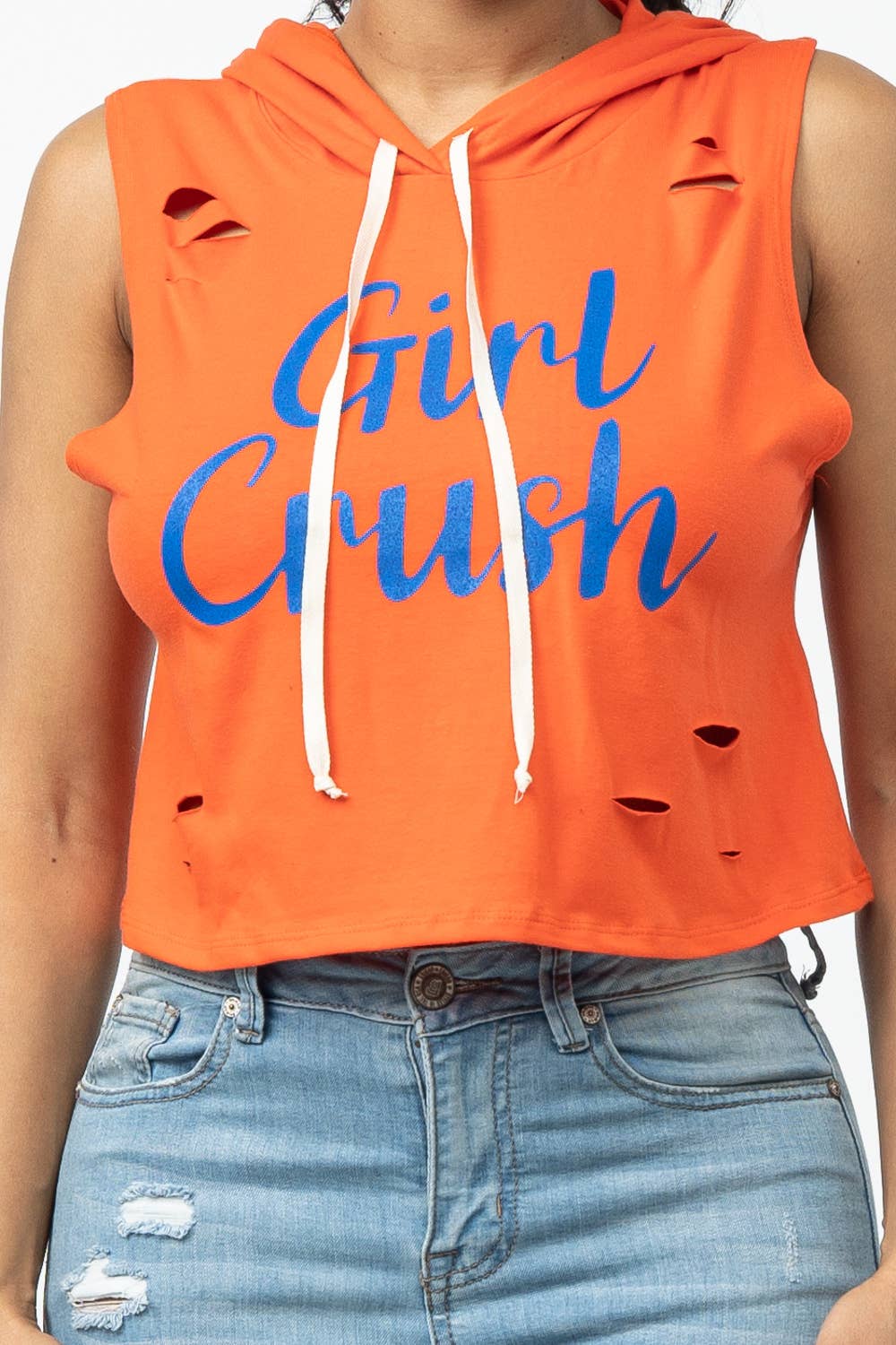 Julia by LoveJ - Wholesale Hoodie - Women's - Front Screen Laser  Drawstring Hoodie Top6