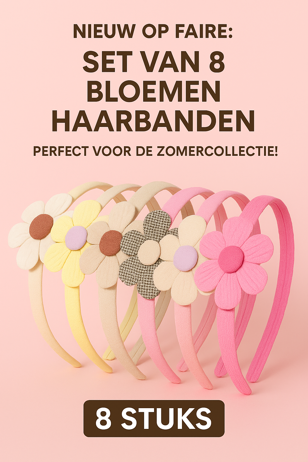 Kids4trendy - Wholesale Fashion Headband - Kids - Flowers her tires2