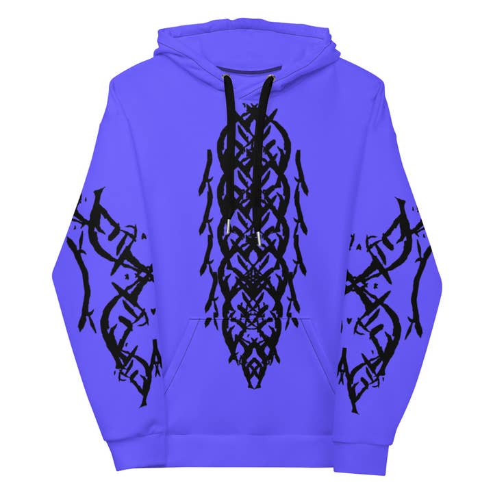 CUNEIFORM/02 - Molleton à capuche unisexe pour la vente par HAXA STUDIO