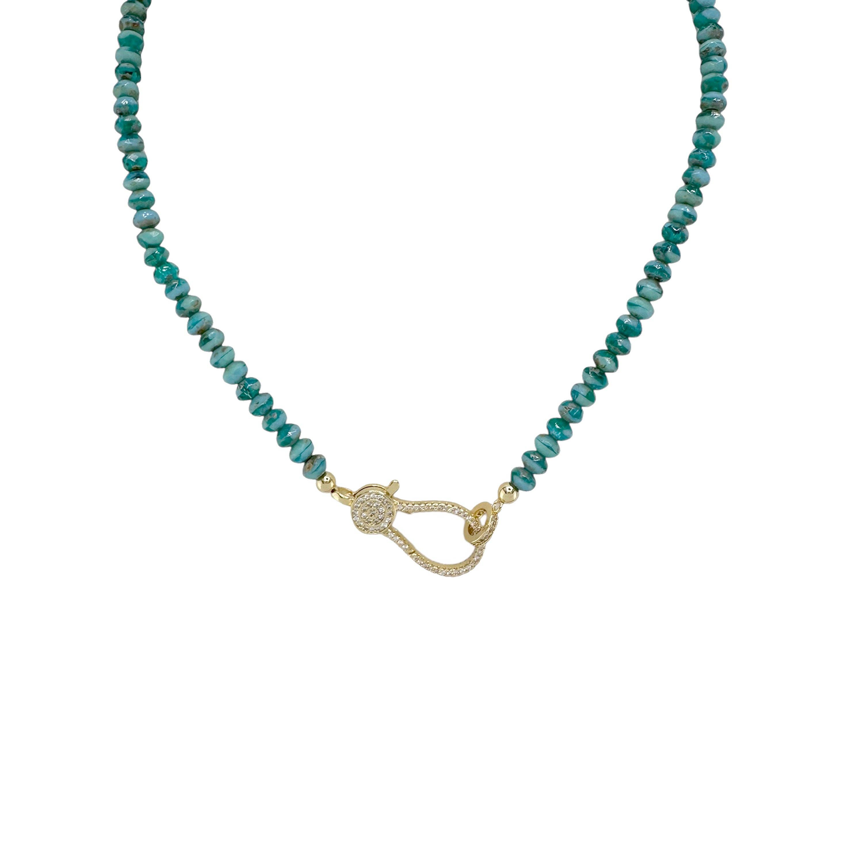 Love, Lisa – wholesale Pärlband/Pärlhalsband – Harper Crystal Clasp Halsband5