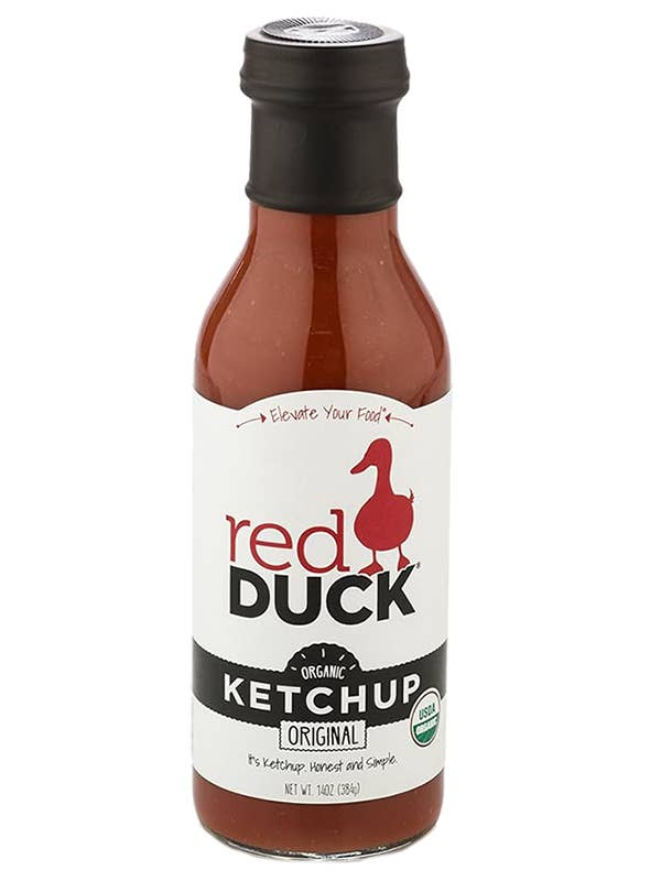 Red Duck Organic Original Ketchup 14oz for wholesale by Beaverton Foods