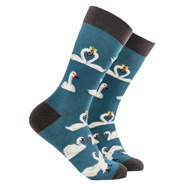 Regal Swan Socks for wholesale by Socktopus