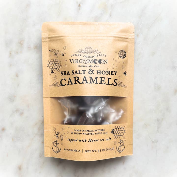 Virgo Moon - Wholesale Caramel - Sea Salt & Honey Caramels1