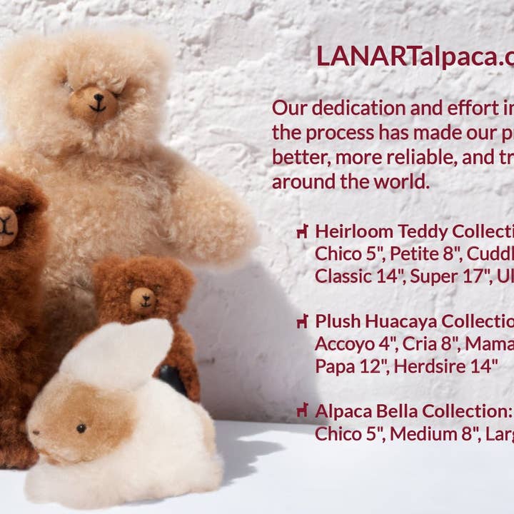 Lanart Alpaca - Wholesale Stuffed/Plush Toy - Kids & Baby - Plush Mama Alpaca 10"5