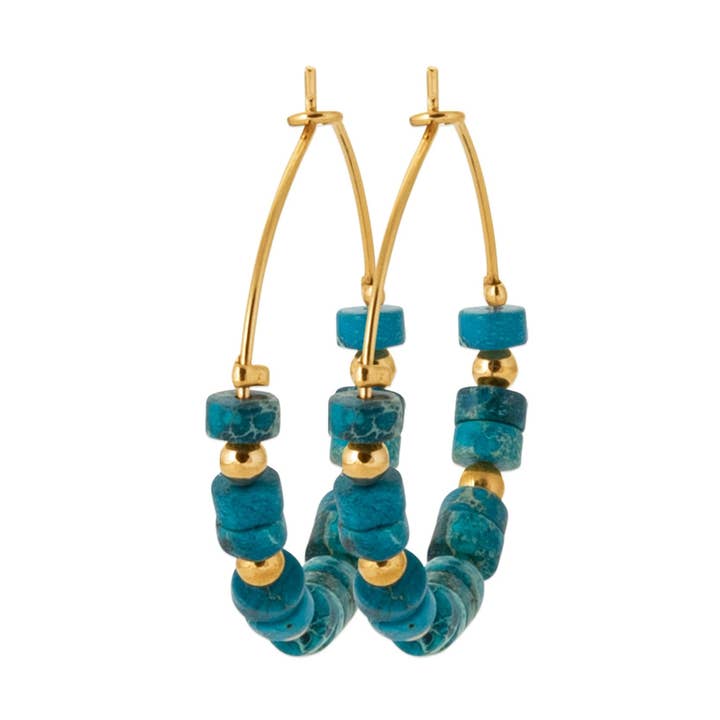 Marina earrings for wholesale by DORJOY