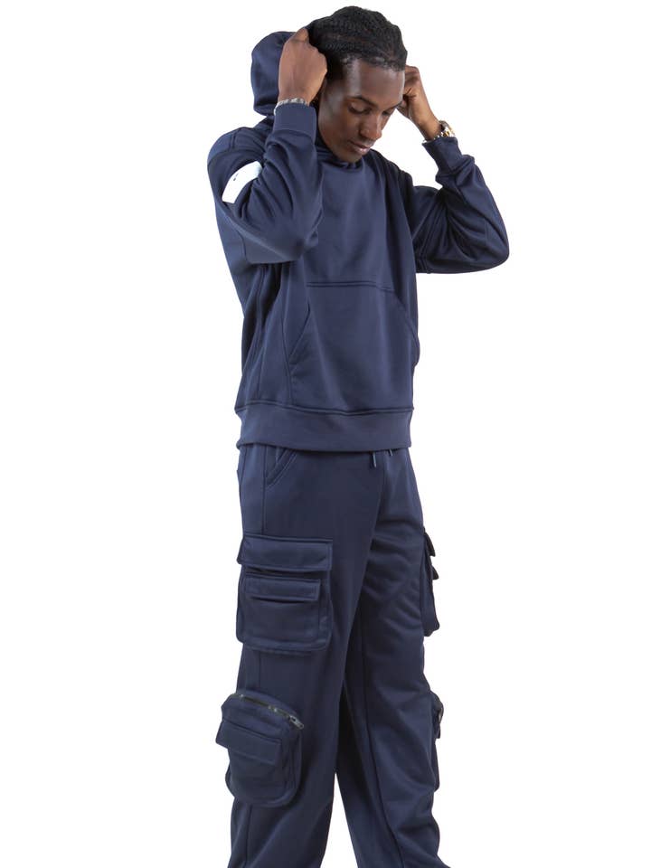 KF2405 HOODIE PULLOVER FLEECE for wholesale by Platform 100