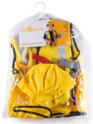 Dress Up America - Wholesale Costume - Kids - Construction Worker Role Play Costume Set - Kids