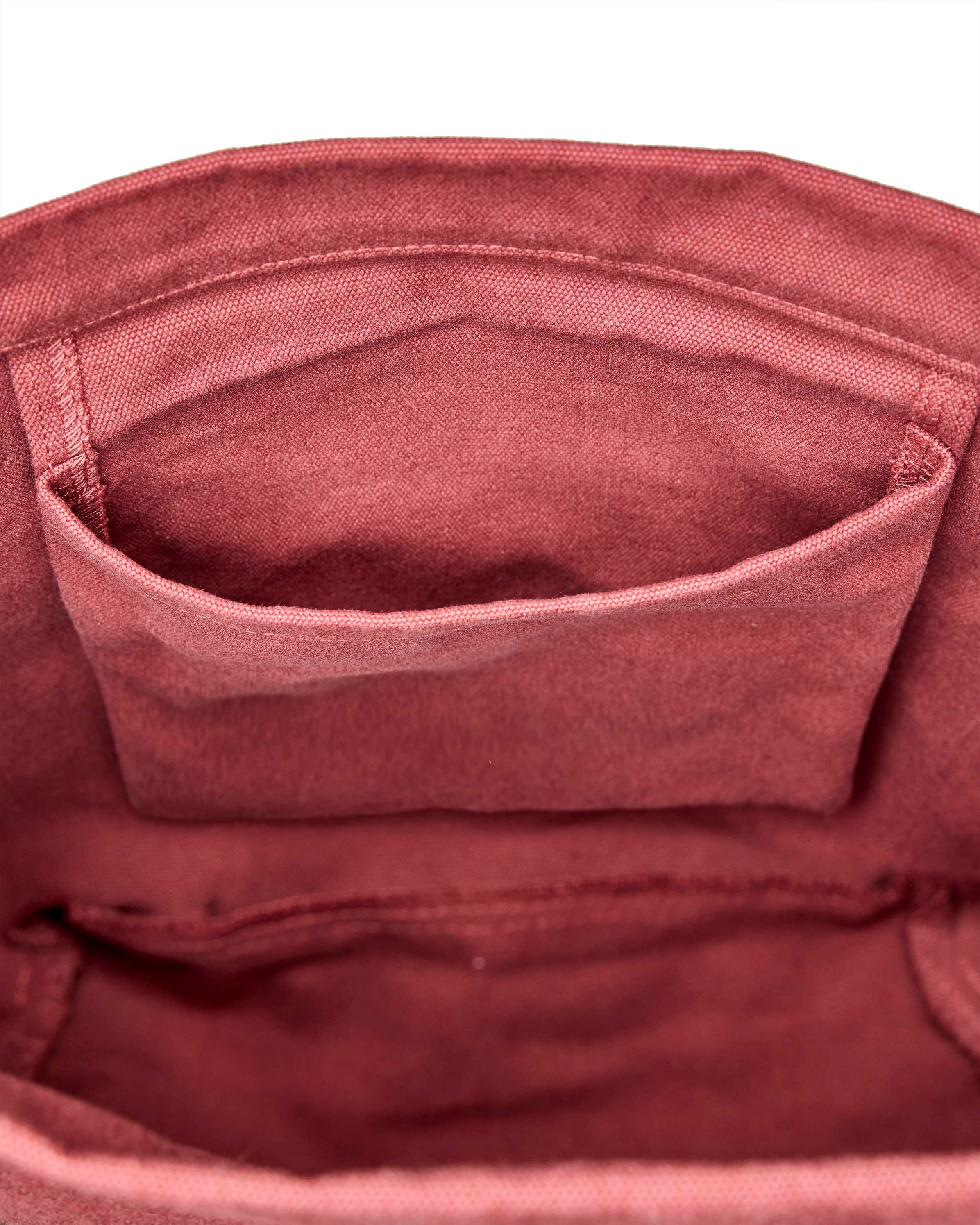 Tintok - Wholesale Crossbody Bag - Unisex - Mira Canvas Bag - Dusty Cedar 100% organic cotton6