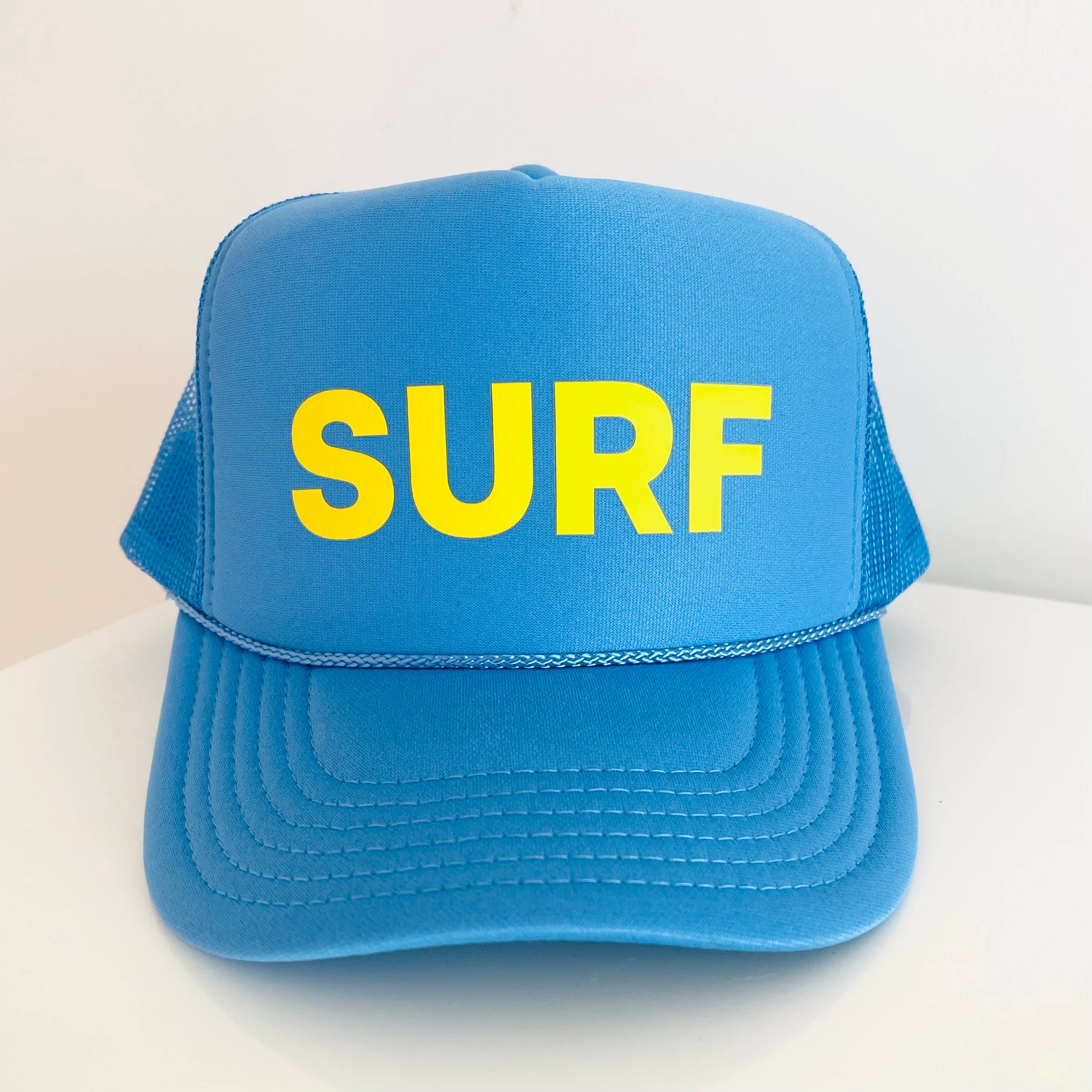 Rad Hat Society – Großhandel Trucker-Cap – Damen – SURF (Neue Schrift in Gelb)