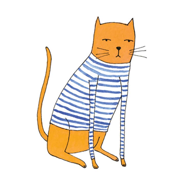 Sweater Cat Tattoo Pair for wholesale by Tattly