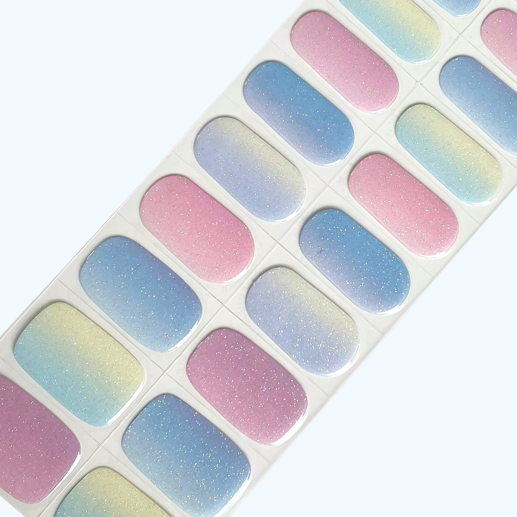 multi Enveloppe à ongles en gel semi-durci Sweeties Super Jellies DIY en vente sur Faire4
