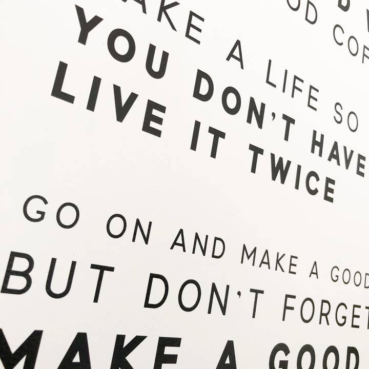 WillowBee Signs & Designs - Wholesale Sign - Drink Good Wine Lyric Sign2