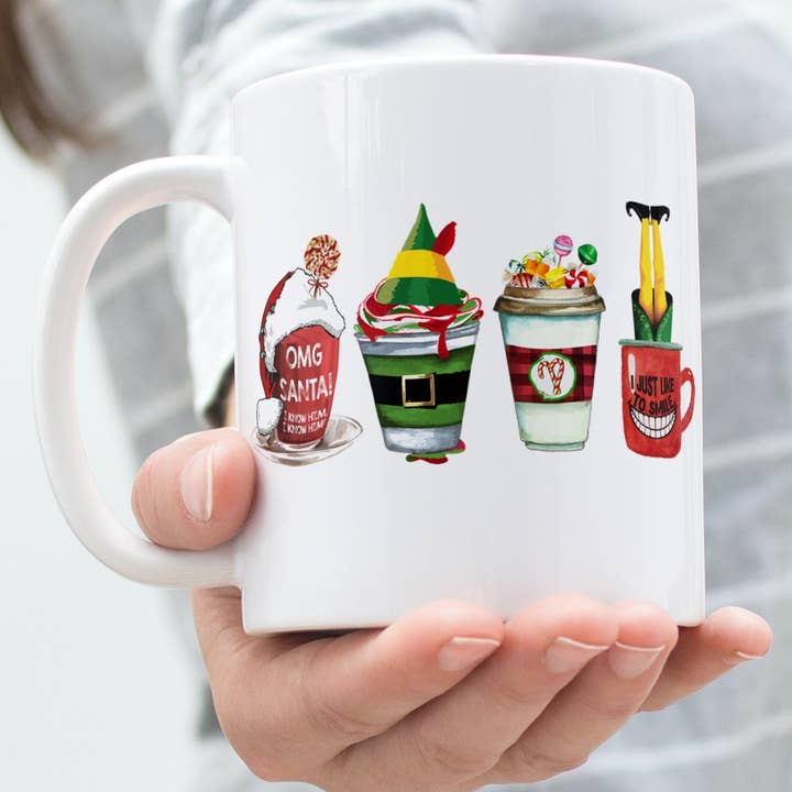 Weihnachts-Tasse - Elf Movie Mugs für den Großhandel von Jackson + Wyatt