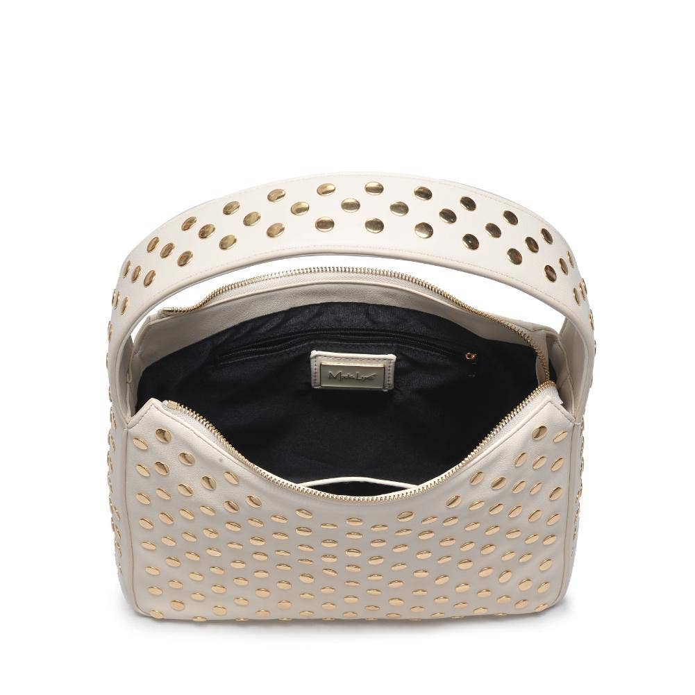 Moda Luxe - Wholesale Shoulder Bag - Women's - Rebel Studded Shoulder Bag23