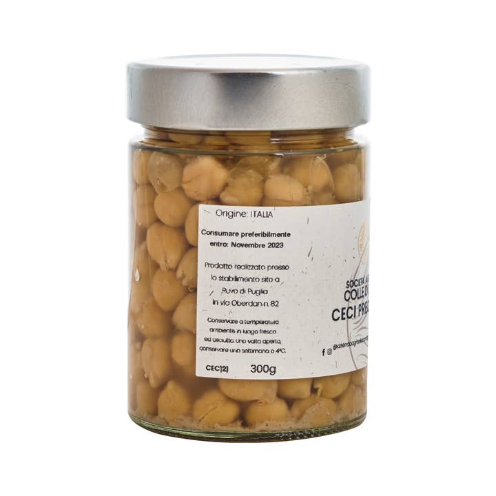 Società Agricola Colle di Seta – Großhandel Pasta – Vorgekochte Kichererbsen