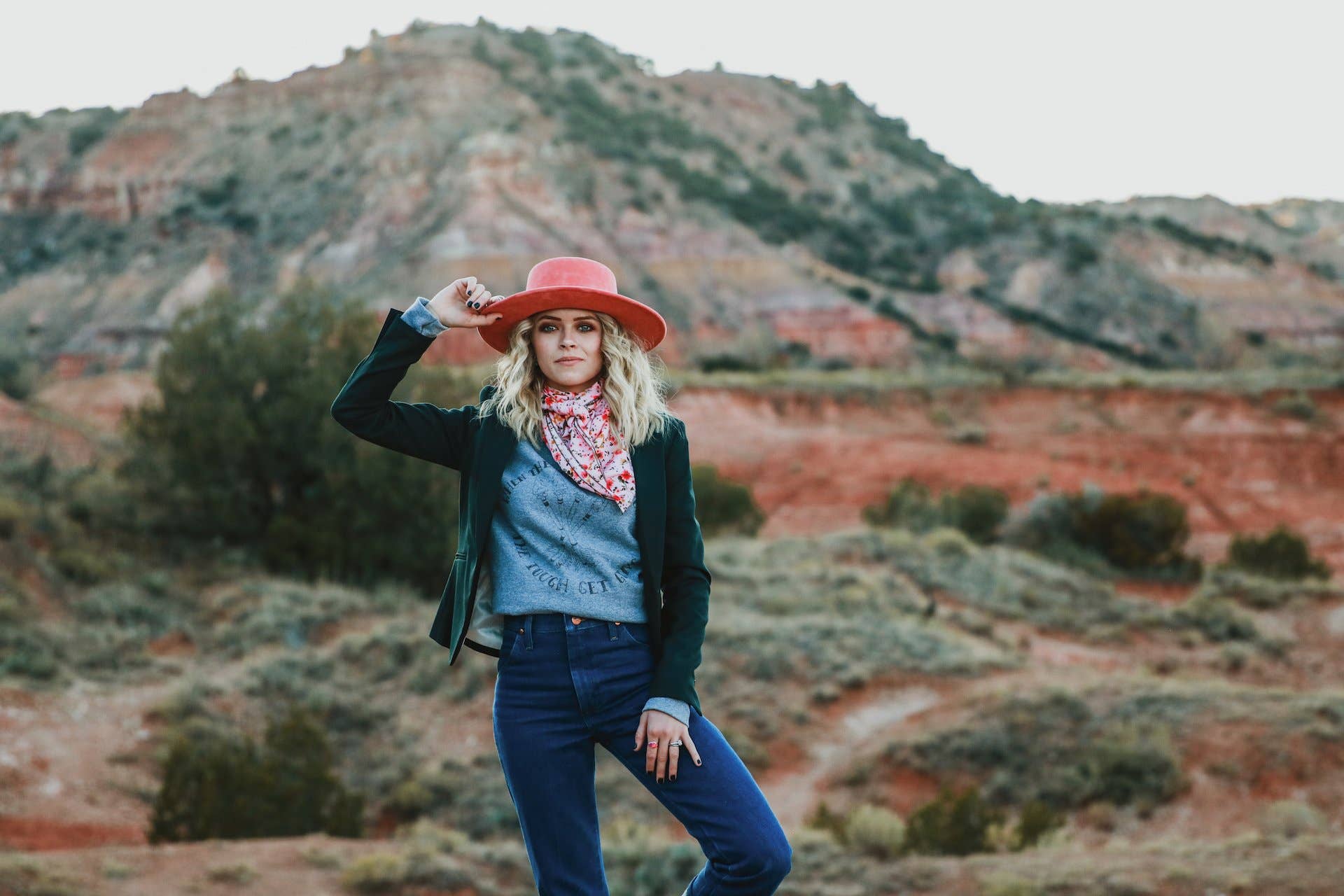 The Coyote Cowgirl - Wholesale Graphic Sweatshirt - Women's - Get Tough - Bulk-122A0