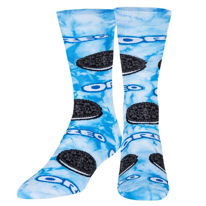 Oreo Tie Dye - Mens Crew Straight for wholesale by Odd Sox