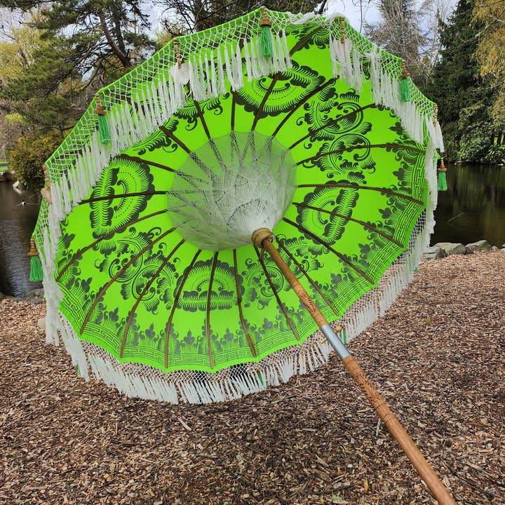 BALI TASSEL UMBRELLA, Beach Umbrella, Wedding Umbrella, Bali Umbrella, Asian for wholesale by baligood