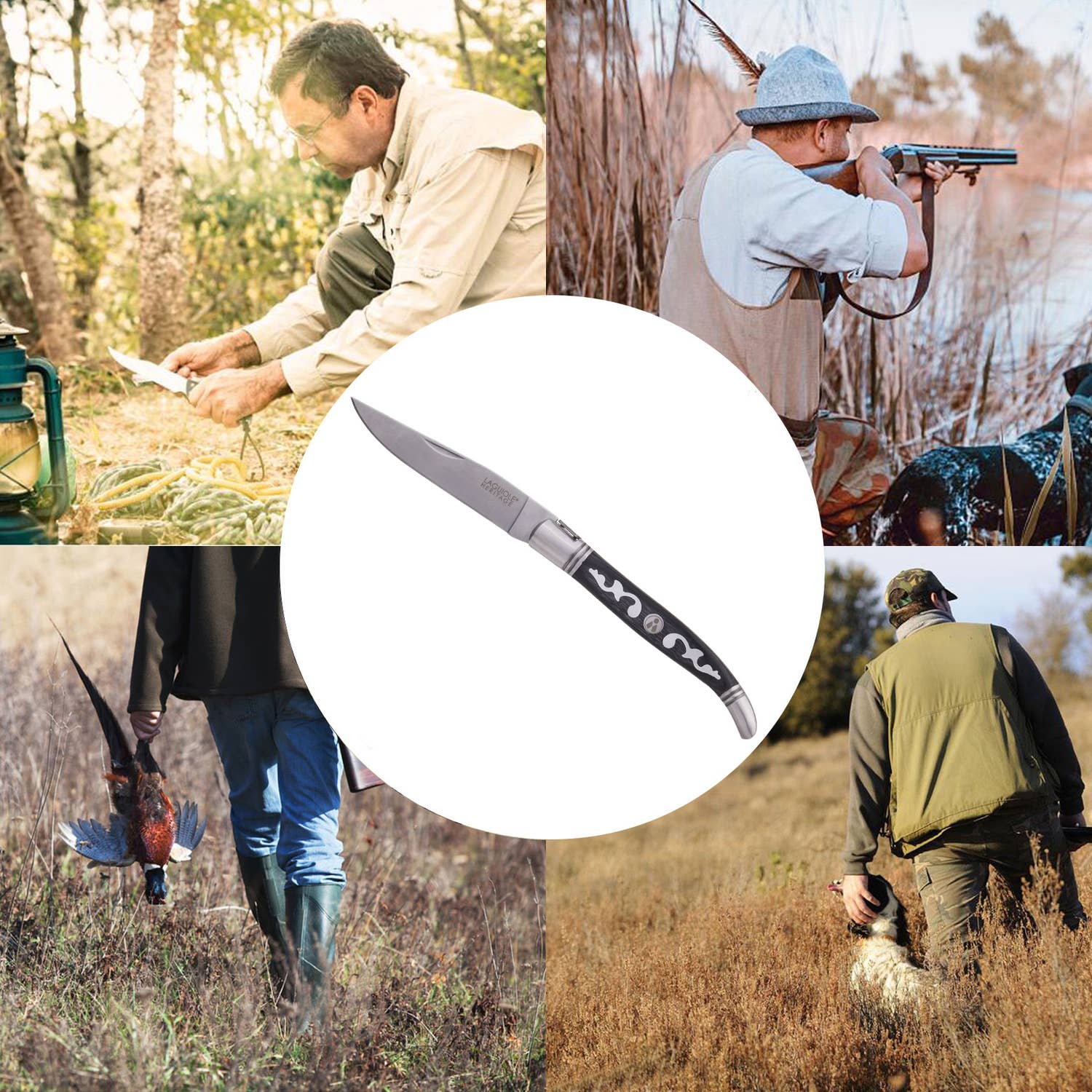 LAGUIOLE HERITAGE - Wholesale Pocket Knife/Holder - LAGUIOLE HERITAGE arabesque style folding knife set7