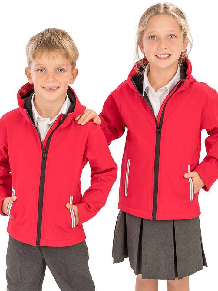 Resultado - Casaco com capuz com capuz Core Kids TX Performance Soft Shell por atacado de Pierre Francis