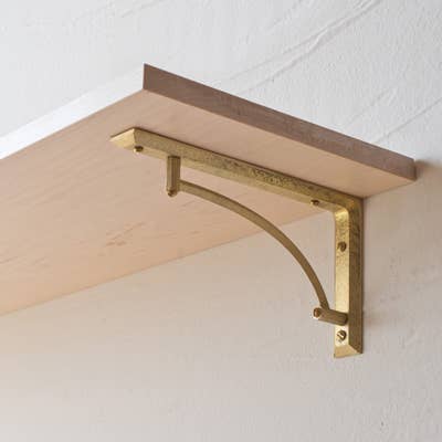 Japacolle — Japan Collections | See Latest News in "About" – wholesale Wall-mounted shelf – FUTAGAMI Curved Shelf Bracket 1