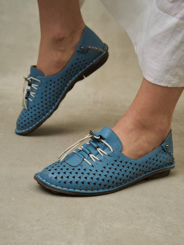 JABIN Leather - Blue for wholesale by LONZA SHOES