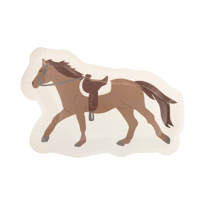 My Mind’s Eye - Wholesale Disposable Plate - HWD1140 - Horse Paper Plate