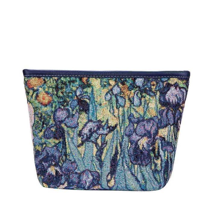MAKEUP-ART-VG-IRIS | VAN GOGH IRIS MAKE UP COSMETIC BAG for wholesale by SignareArt