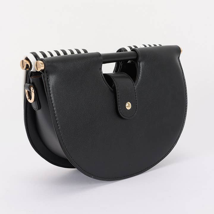 3AM BY H&D ACCESSORIES - Wholesale Crossbody Bag - Women's - Metallic Faux Leather Noodle Bag11