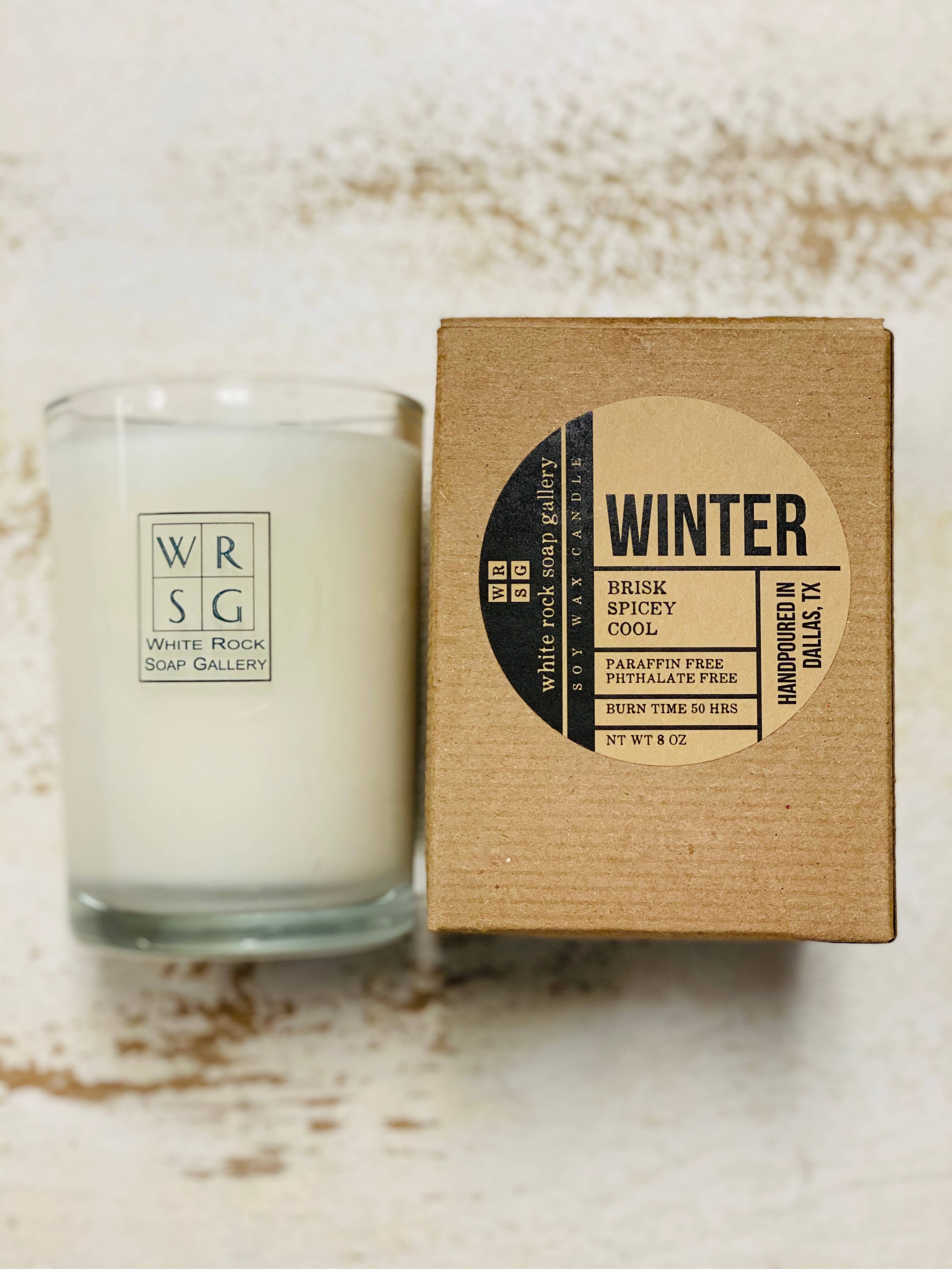 White Rock Soap Gallery - Wholesale Jar/Filled Candle - Candle 8 oz Soy Wax9