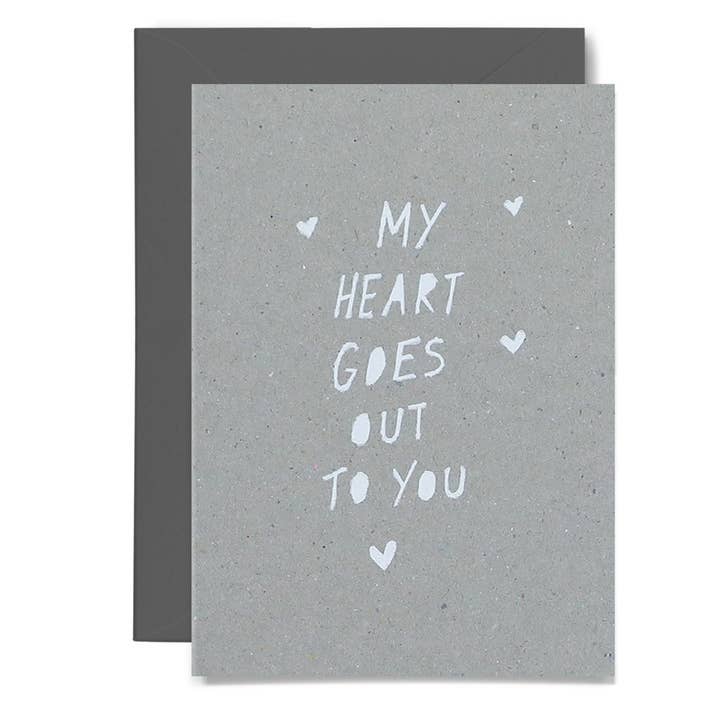 HEART GOES OUT - various colours for wholesale by Me & Amber