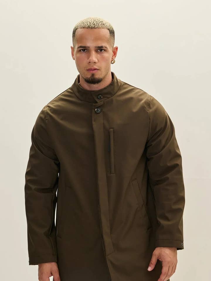 Superior Protection Regenmantel für Herren - Khaki für den Großhandel von Ron Tomson