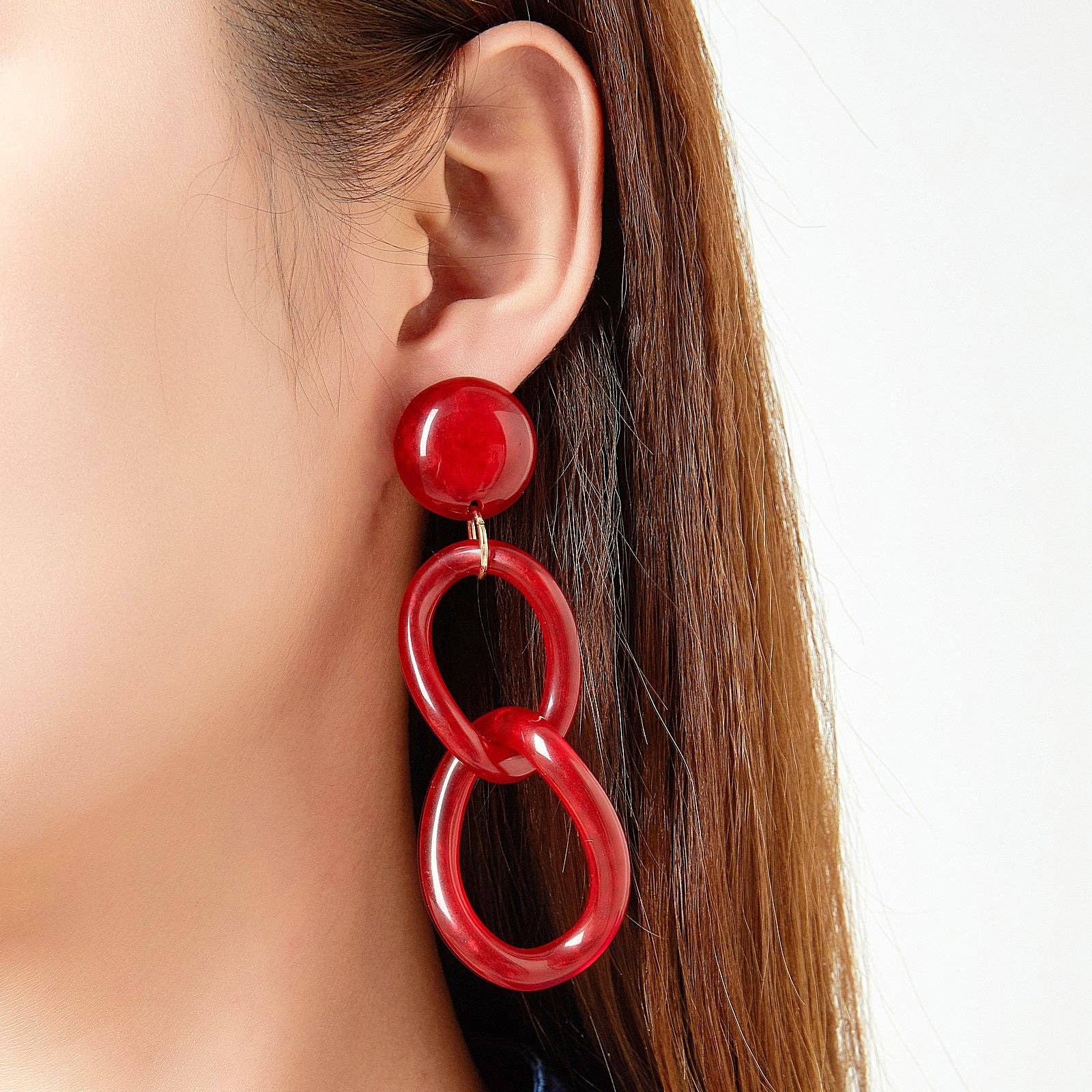 BELLE MISS - Vendita all'ingrosso Orecchini pendenti - Orecchino a clip Emeline1