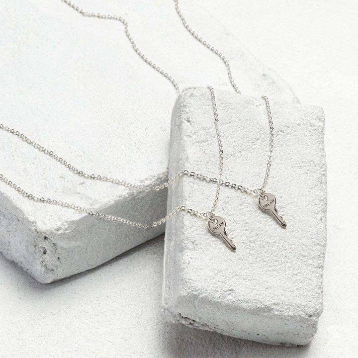 The Giving Keys - Wholesale Pendant/Charm Necklace - Best Friend Mini Key Necklace Set (2)8