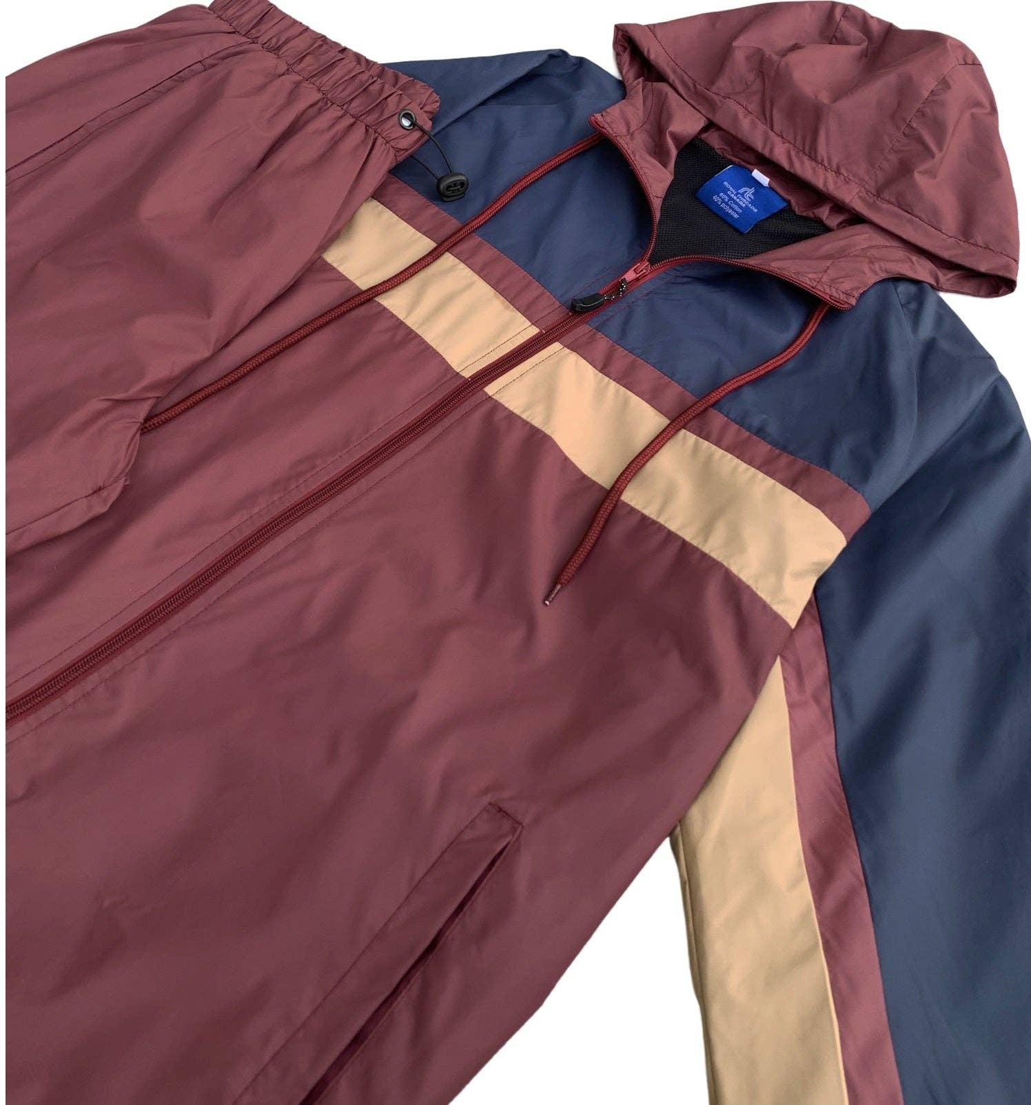 Royal Threads – Großhandel Trainingsanzug – Herren – Herren Active 2-teiliges Ridge Windbreaker Trainingsanzug im 90er-Stil, Größe M12