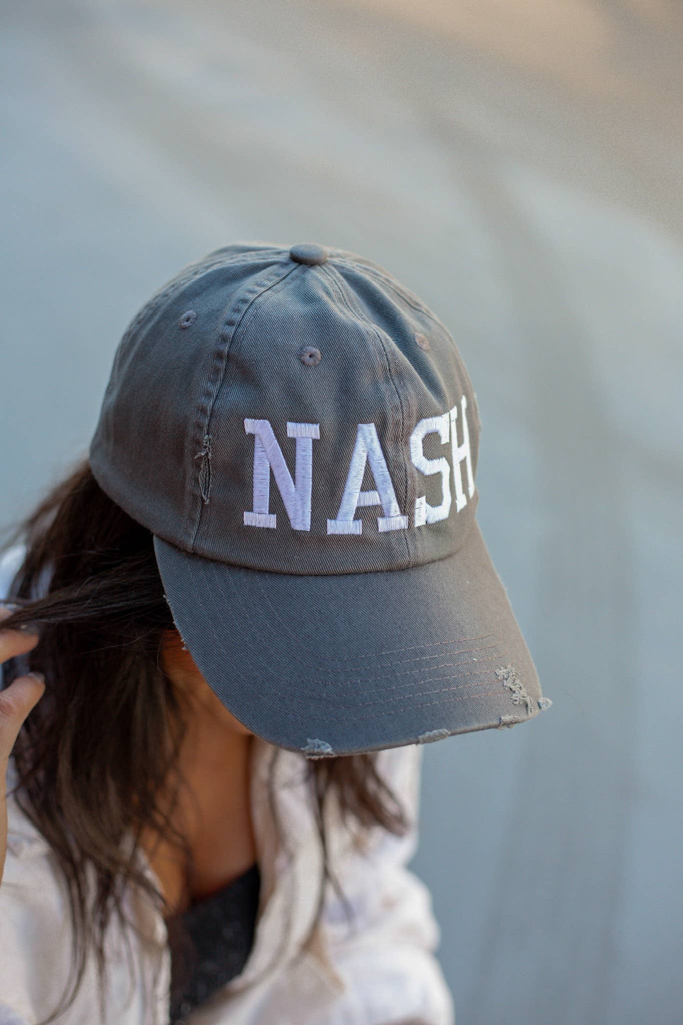 Small Town Society Apparel Co. - Wholesale Baseball Cap - Women's - CUSTOM VINTAGE VARSITY STYLE HAT8