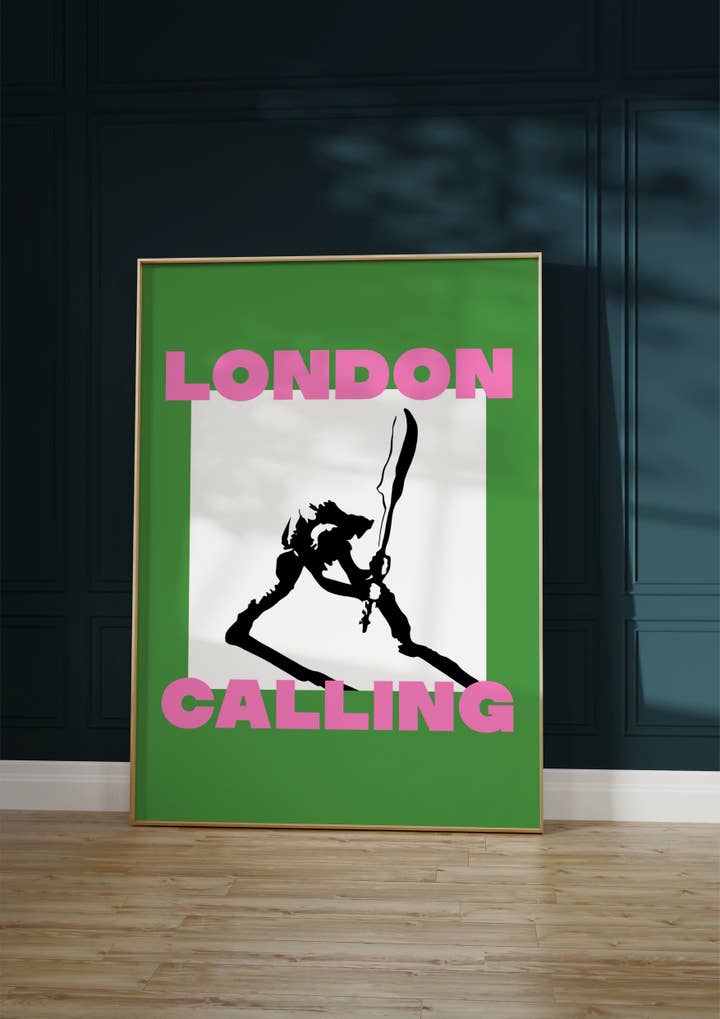 Twisted Rebel Designs - Wholesale Art Print - London Calling Art Print0