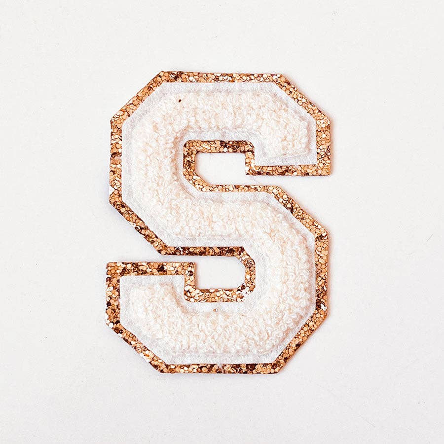 Mimi's Glow Accessories - Wholesale Sticker - Glitter Letters Cream (VE3)17