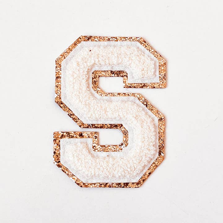 Mimi's Glow Accessories - Wholesale Sticker - Glitter Letters Cream (VE3)17