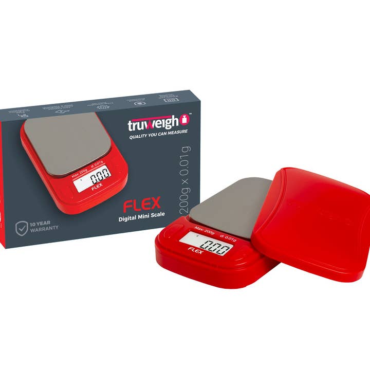 Cannatron - Wholesale Kitchen Tool/Gadget - Truweigh Flex Digital Mini Scale – 200g x 0.01g13