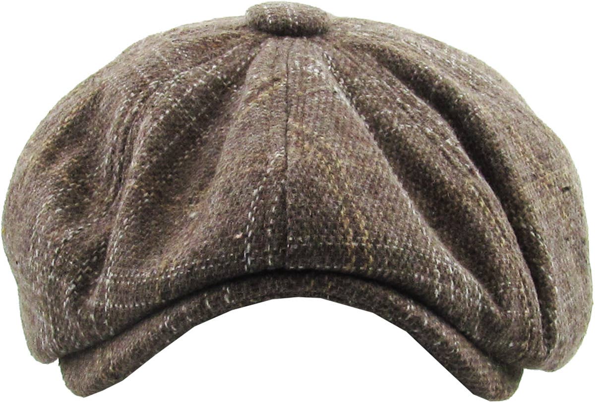 KBETHOS - Vente Casquette gavroche – homme - Ascot à carreaux et boutons2