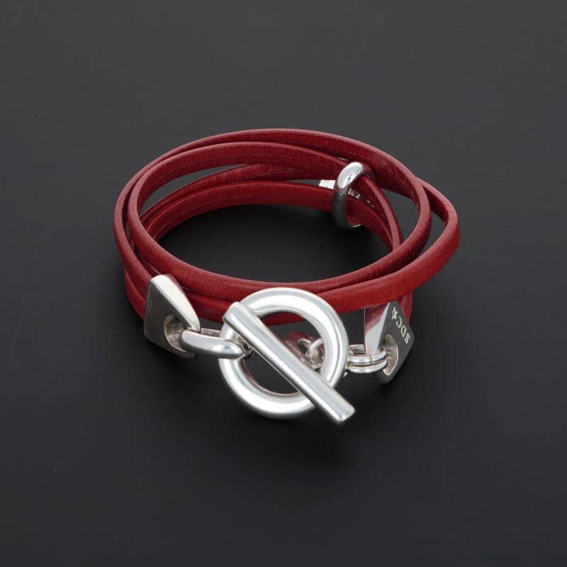 SECRET DE CUIR - Vendita all'ingrosso Bracciale a polsino - Bracciale No. 87 a doppio giro6