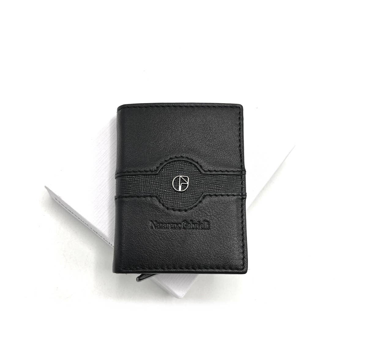 Suie Valentini srl - Wholesale Wallet - Men's - Genuine leather wallet, N.Gabrielli, art. PDK383-820