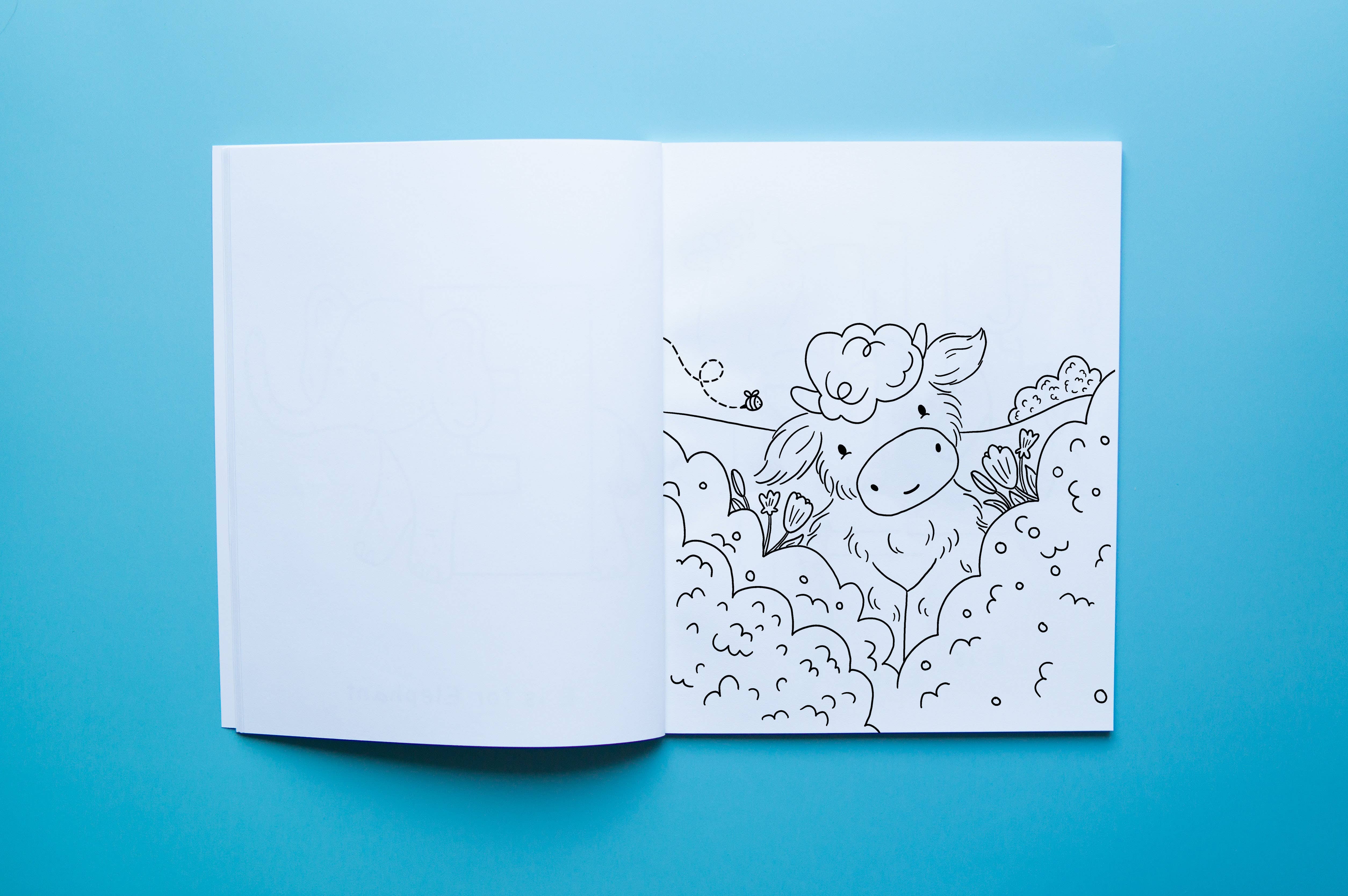 Brown Paper Fox - Wholesale Coloring & Activity Book - Kids & Baby - Missy Moo and Friends | Colouring Book3