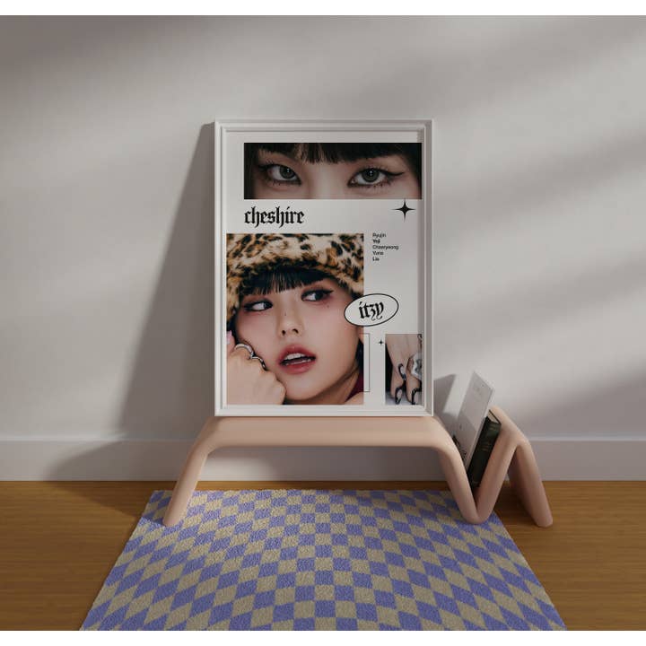 Itzy Cheshire Inspired Art Prints for wholesale by RM Design Studio