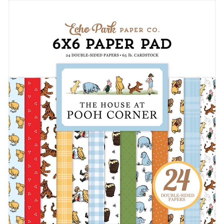 Het Huis Op Pooh Hoek 6x6 Papierblok voor wholesale door Echo Park Paper Co.
