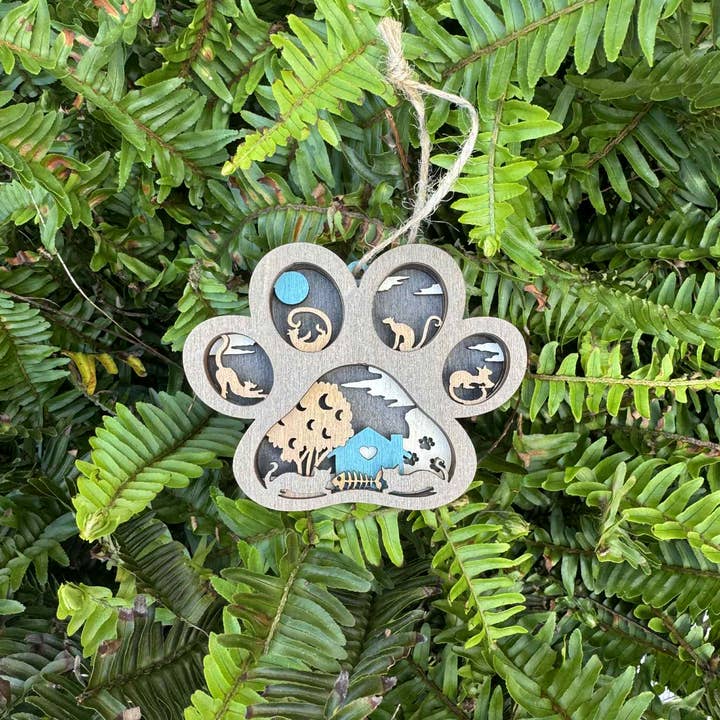 The Wilusz Way - Wholesale Decorative Tabletop Object - Cat Paw Print1