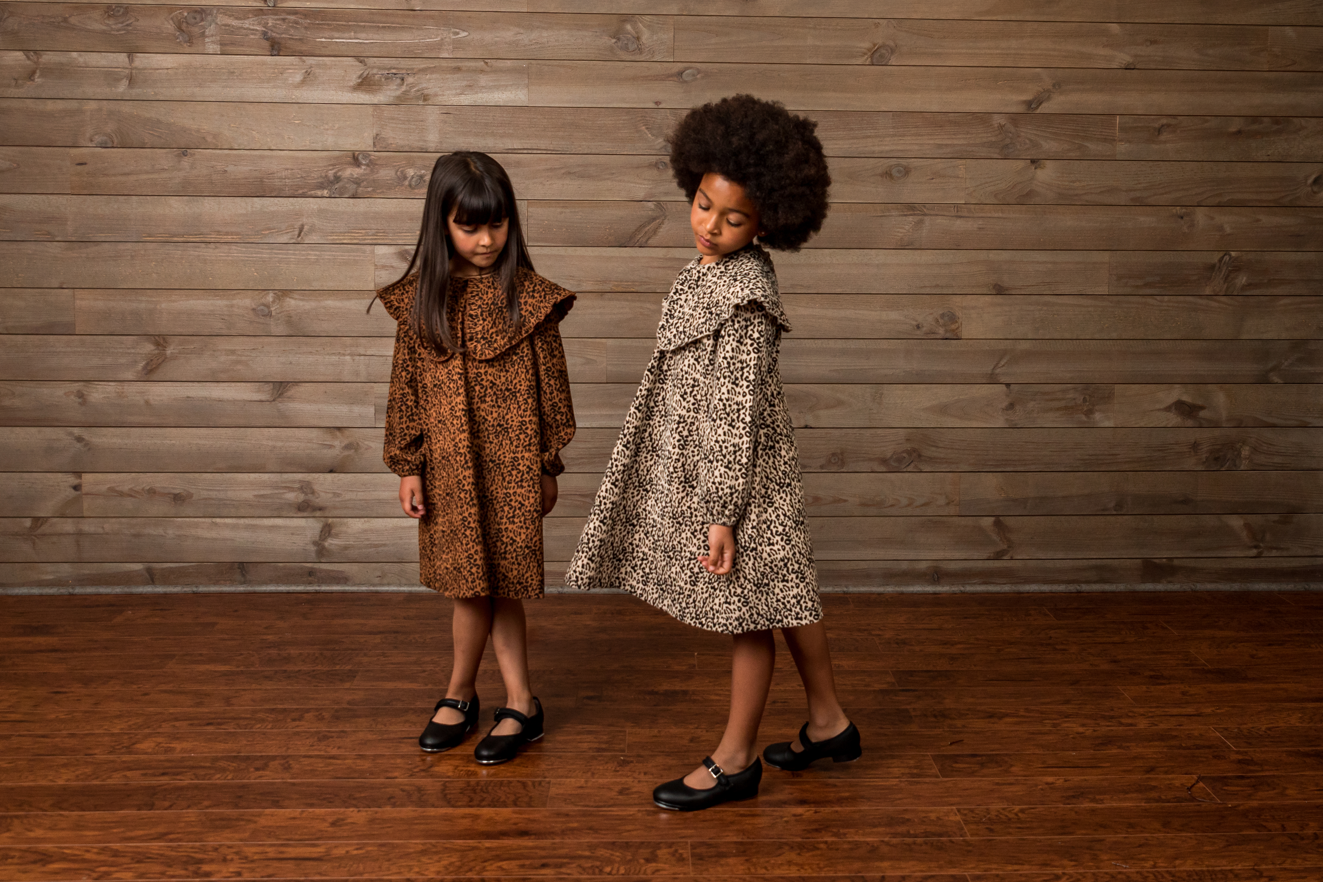 Hush.Shop - Wholesale Dress - Kids - Lepord Print Corduroy Dress3