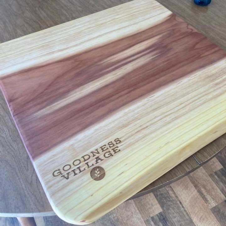 Bay Area Redwood - Vente Planche à découper - Planche à charcuterie carrée en séquoia