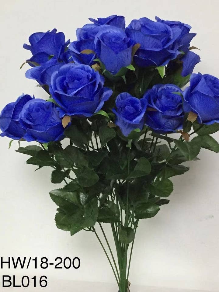 ROSE X 18 BLUE - 95165 for wholesale by General Wholesale Inc